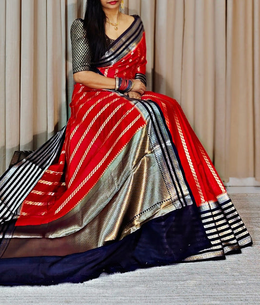 Banarasi Blend Silk Georgette Saree