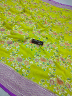 Banarasi Pure Khaddi Georgette Dupatta