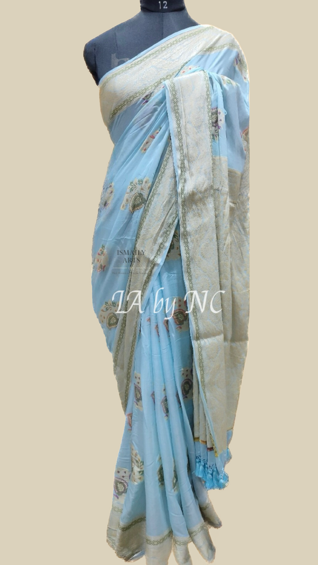 Baby Banarasi Pure Chiffon Georgette Saree