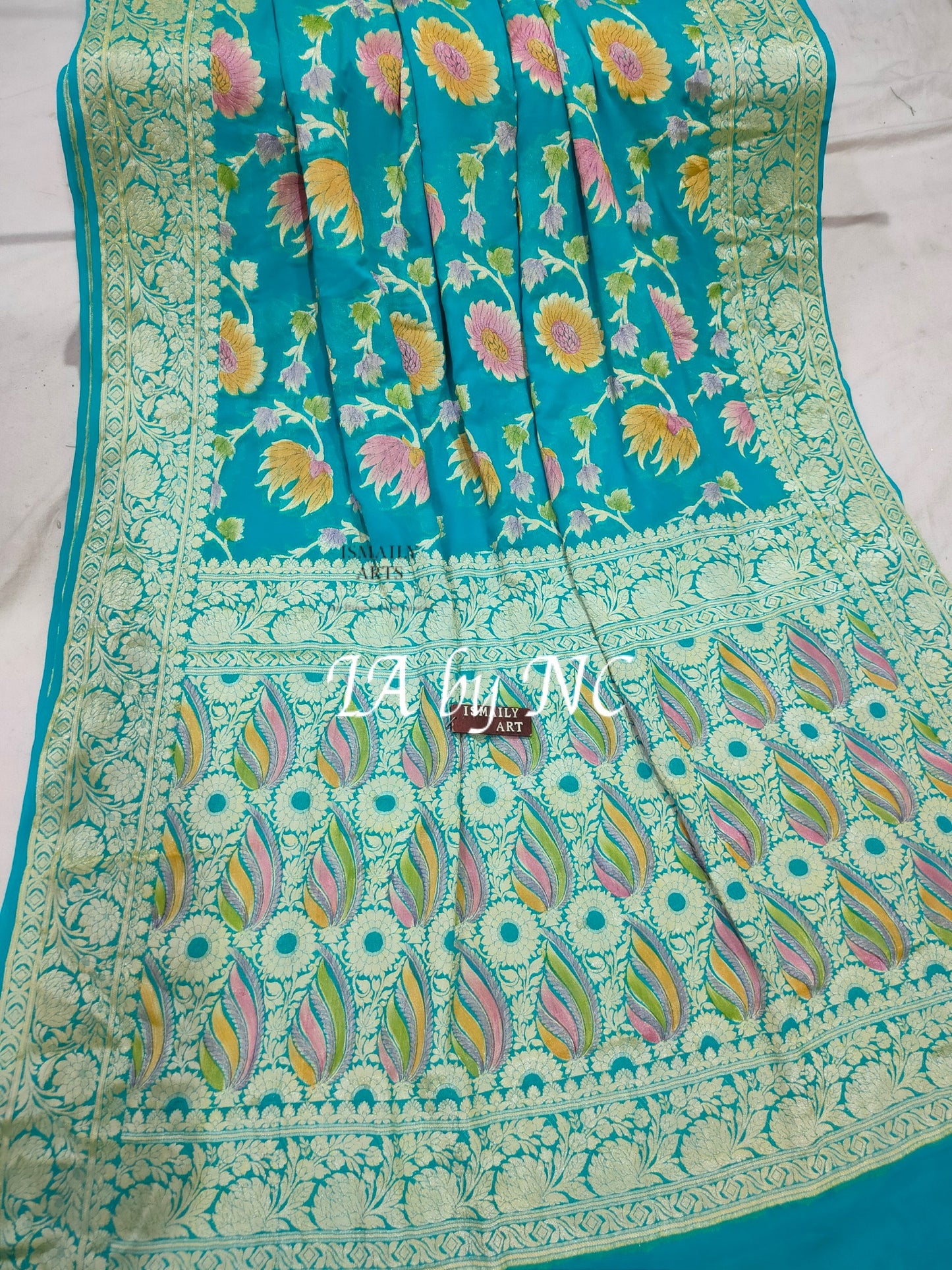 Banarasi Pure Chiffon Georgette Saree