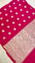 Vidya Balan’s inspired Ruby Banarasi Pure Munga Silk Saree