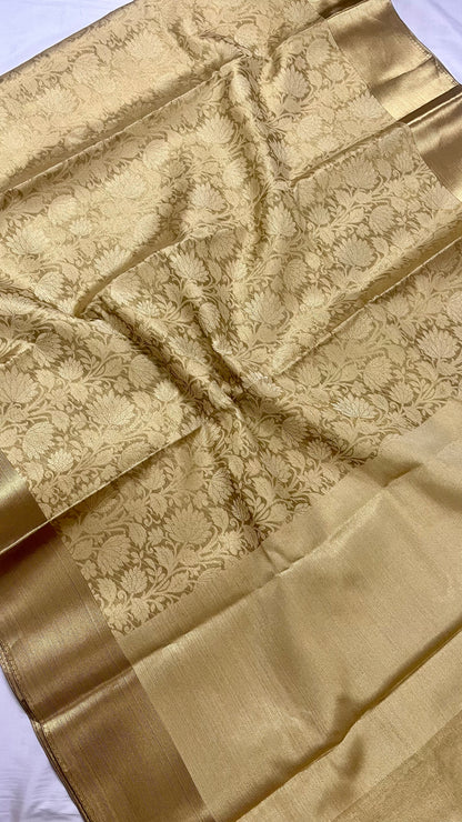 Nita Ambani inspired Banarasi Blend Tissue Brocade Saree