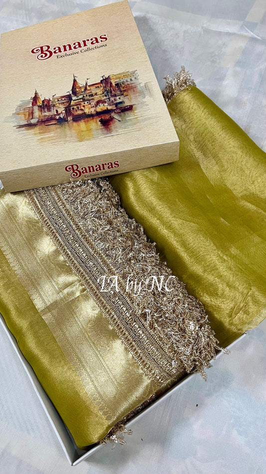 Devdas Banarasi Pure Tissue Silk Saree