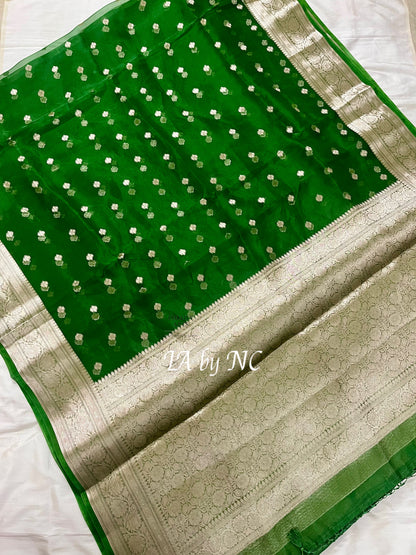 Forest Banarasi Pure Tissue Silk Saree