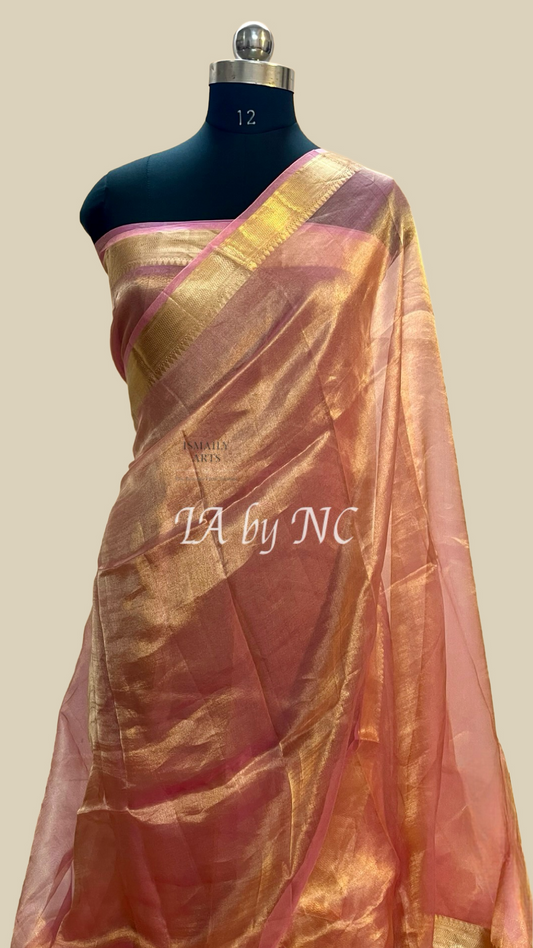 Punch Banarasi Pure Tissue Silk Saree