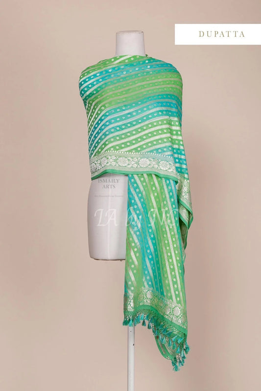 Banarasi Pure Khaddi Georgette Dupatta