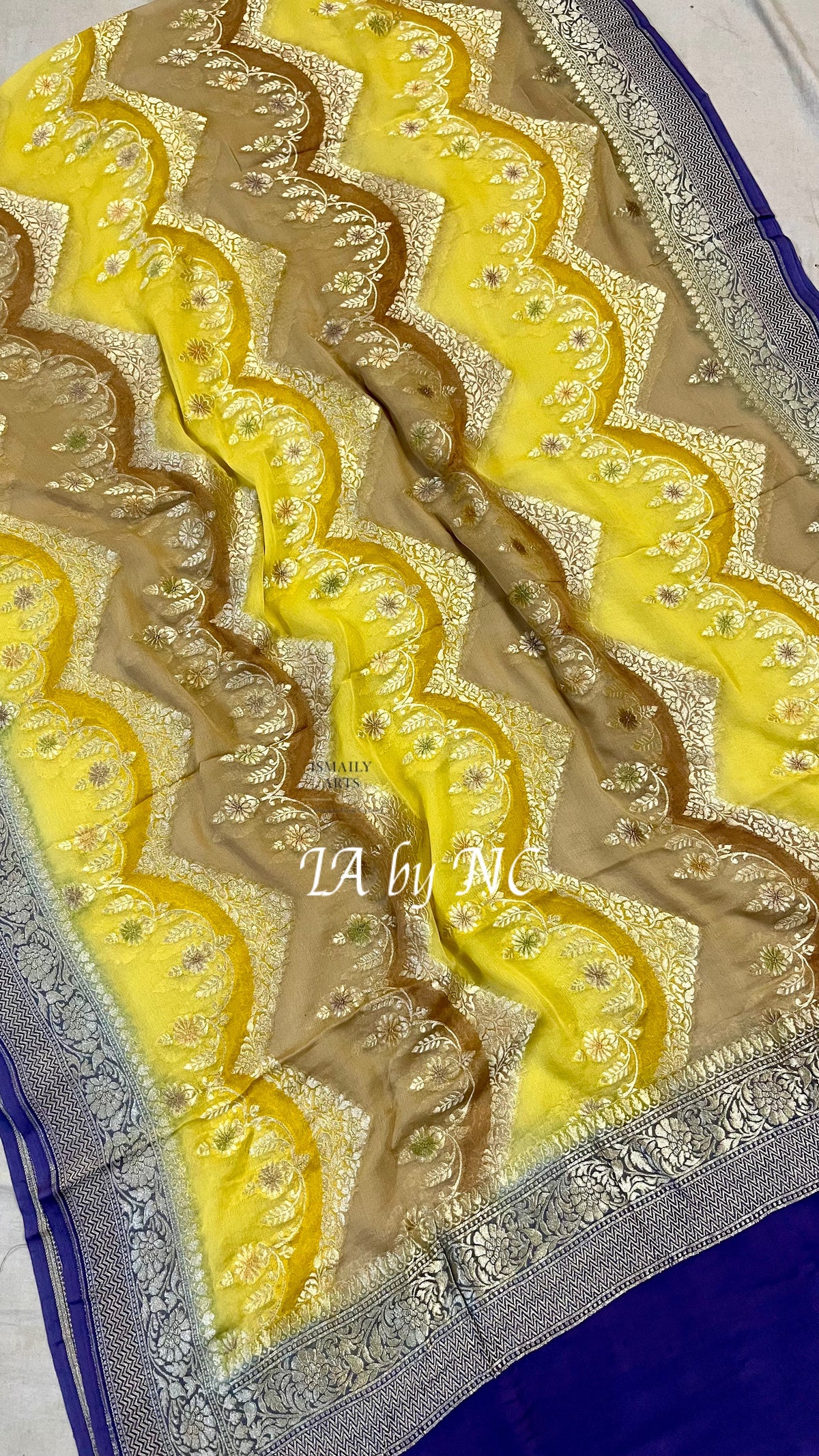Banarasi Pure Khaddi Georgette Dupatta