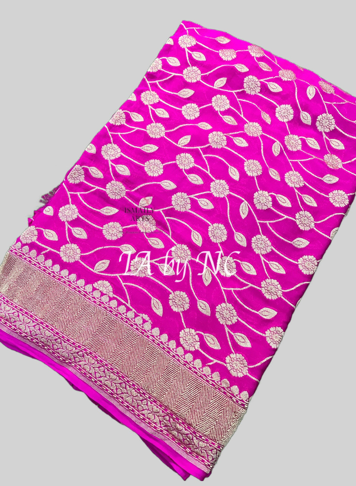 Rani Banarasi Pure Khaddi Georgette Dupatta