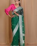 Sacramento Banarasi Pure Khaddi Georgette Kadwa Saree