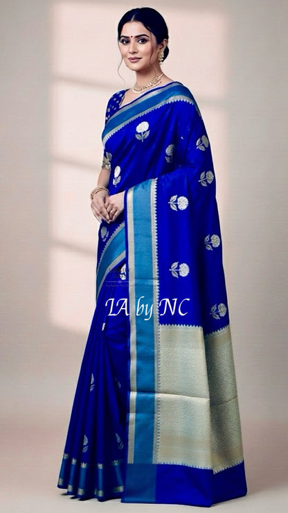 Banarasi Blend Georgette Silk  Saree