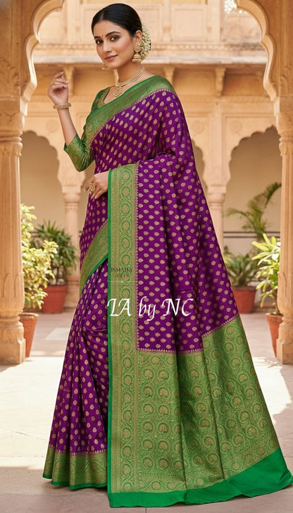 Banarasi Blend Khaddi Georgette Saree