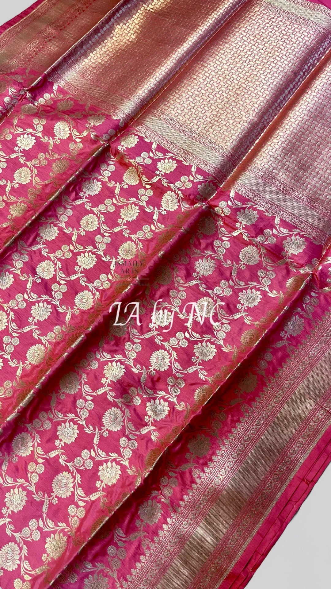 Punch Banarasi Pure Katan Silk Pattu Saree