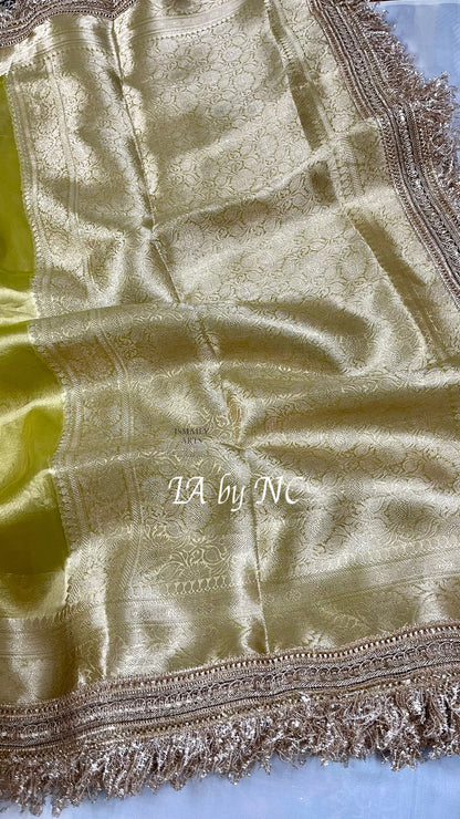 Devdas Banarasi Pure Tissue Silk Saree