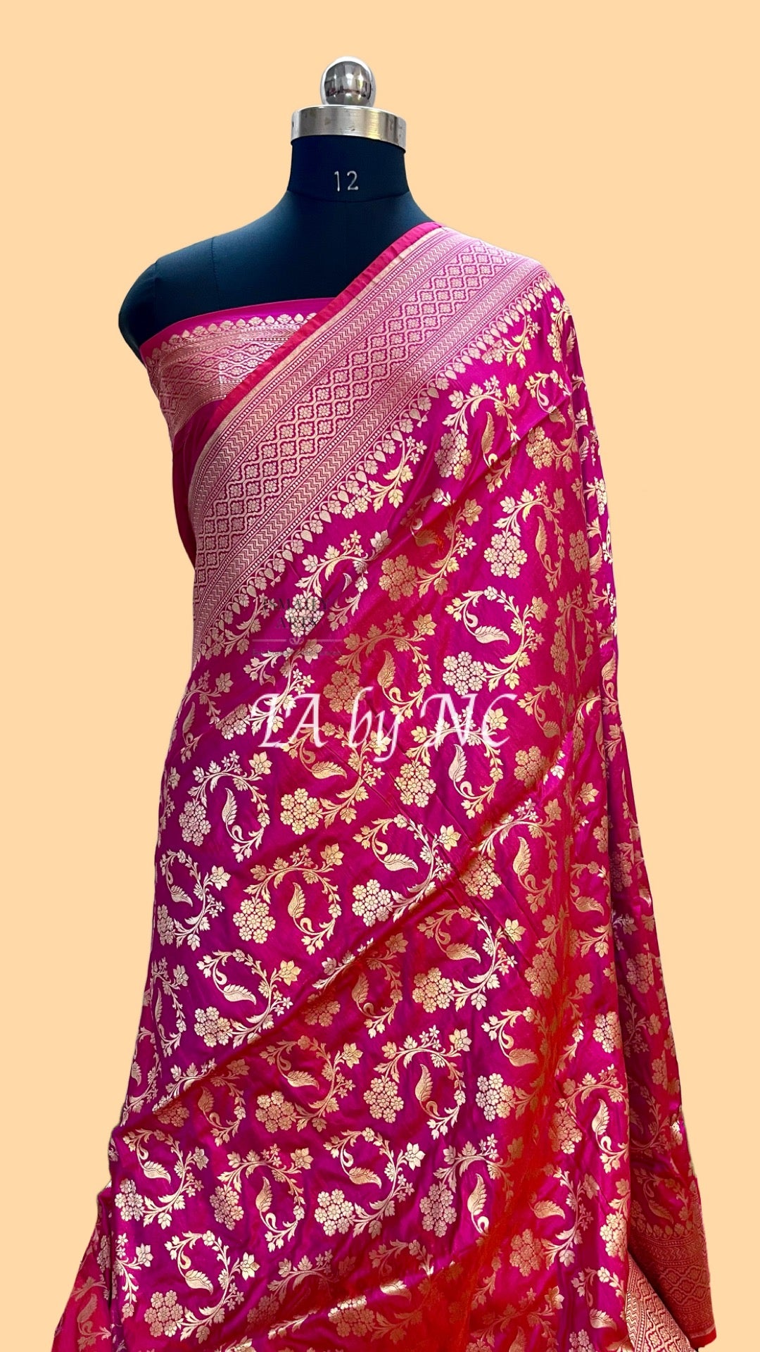 Rani Banarasi Pure Katan Silk Pattu Saree