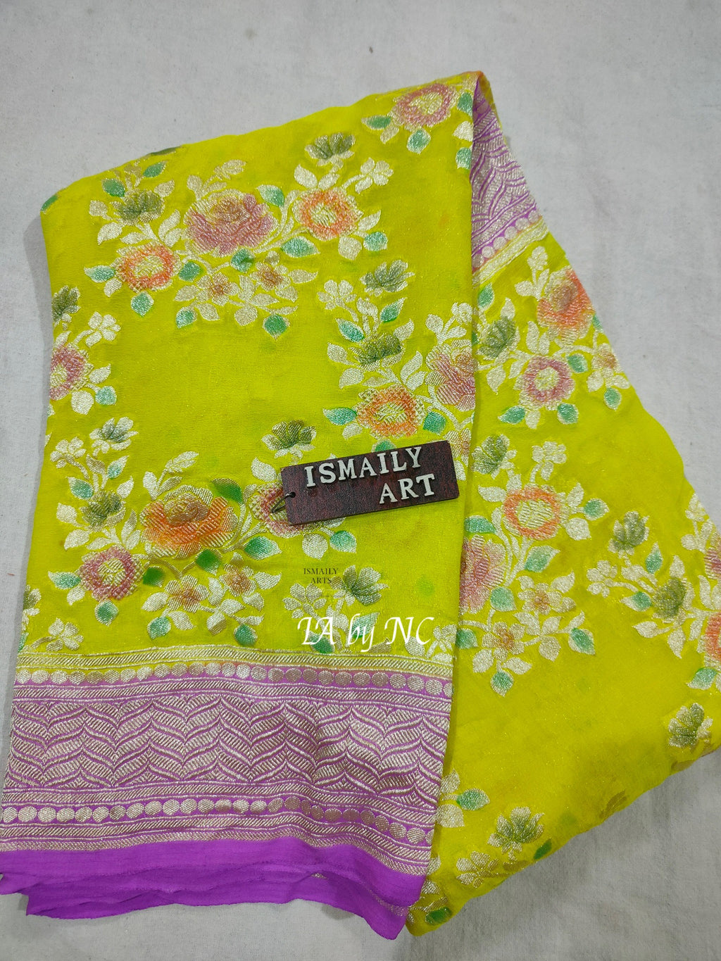 Banarasi Pure Khaddi Georgette Dupatta