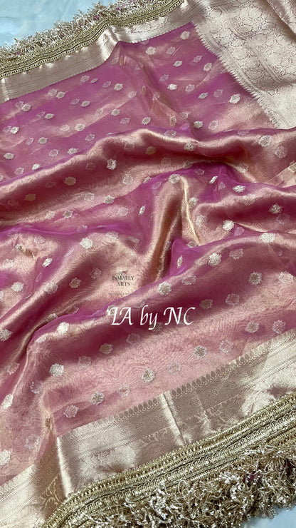 Punch Banarasi Pure Tissue Silk Saree