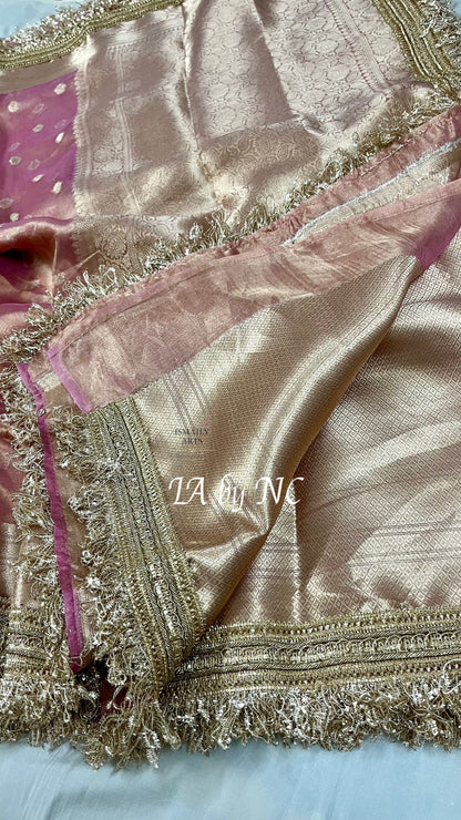 Punch Banarasi Pure Tissue Silk Saree