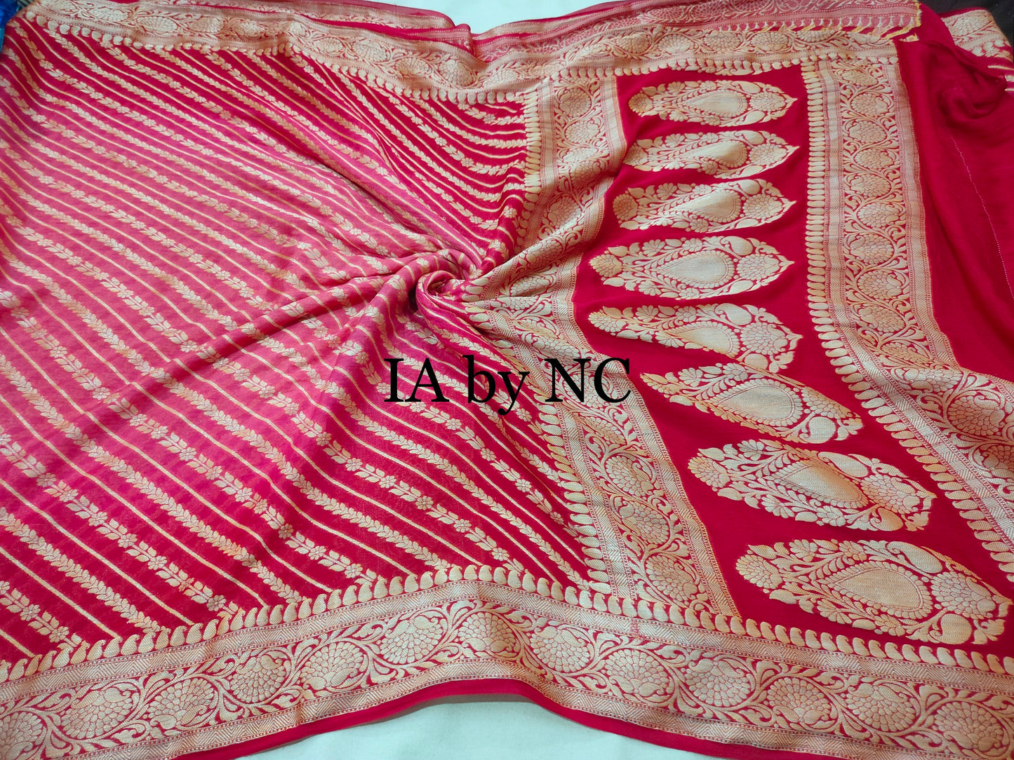 Imperial Banarasi Pure Chiffon Georgette Saree