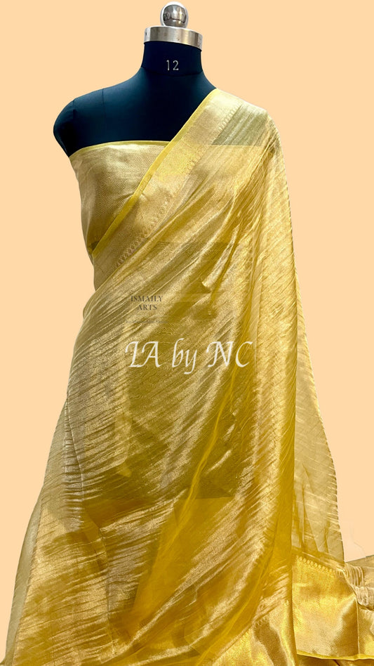 Cyber Banarasi Pure Tissue Silk Saree