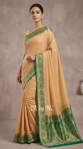 Dijon Banarasi Pure Khaddi Georgette Saree