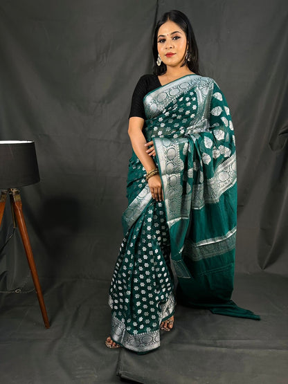 Banarasi Blend Khaddi Georgette Saree