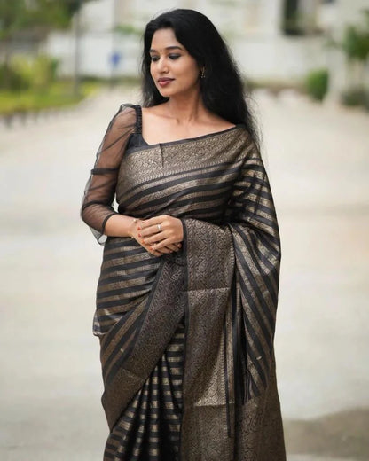Banarasi Blend Khaddi Georgette Saree