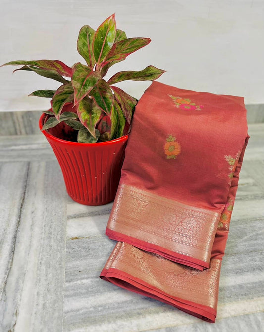 Banarasi Blend Khaddi Georgette Tilfi Saree