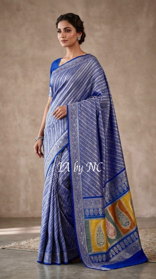 Royal Banarasi Pure Munga Silk Brocade Saree