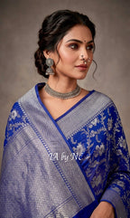 Royal Banarasi Pure Khaddi Georgette Sona Rupa Saree
