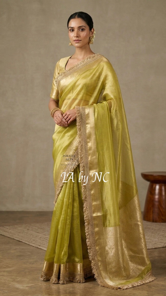 Devdas Banarasi Pure Tissue Silk Saree