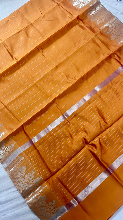 Manushi Chhillar Inspired Banarasi Blend Katan Silk Saree