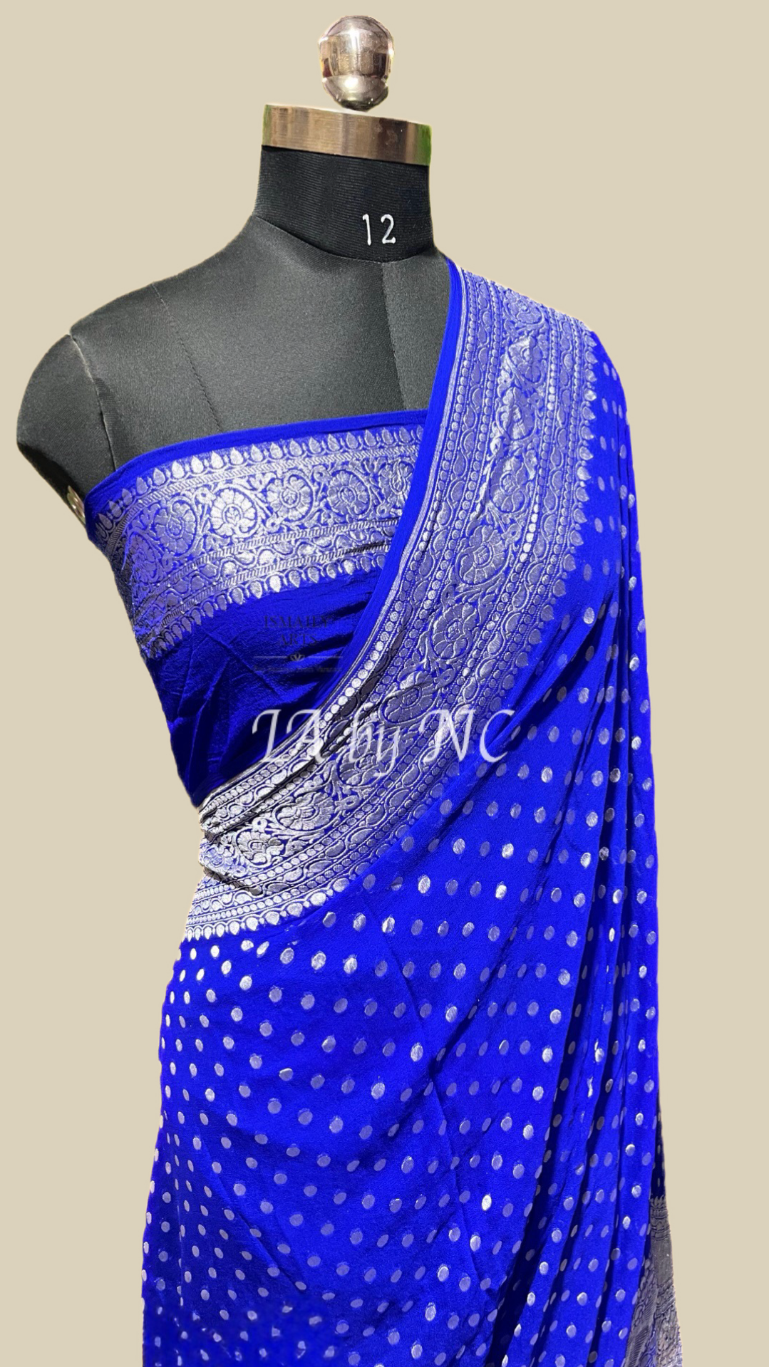 Royal Banarasi Pure Khaddi Georgette Saree