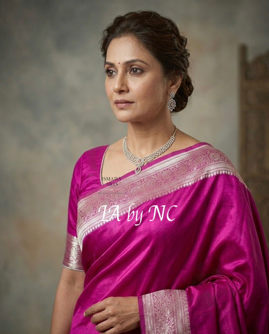 Rani Banarasi Pure Tissue Silk Saree