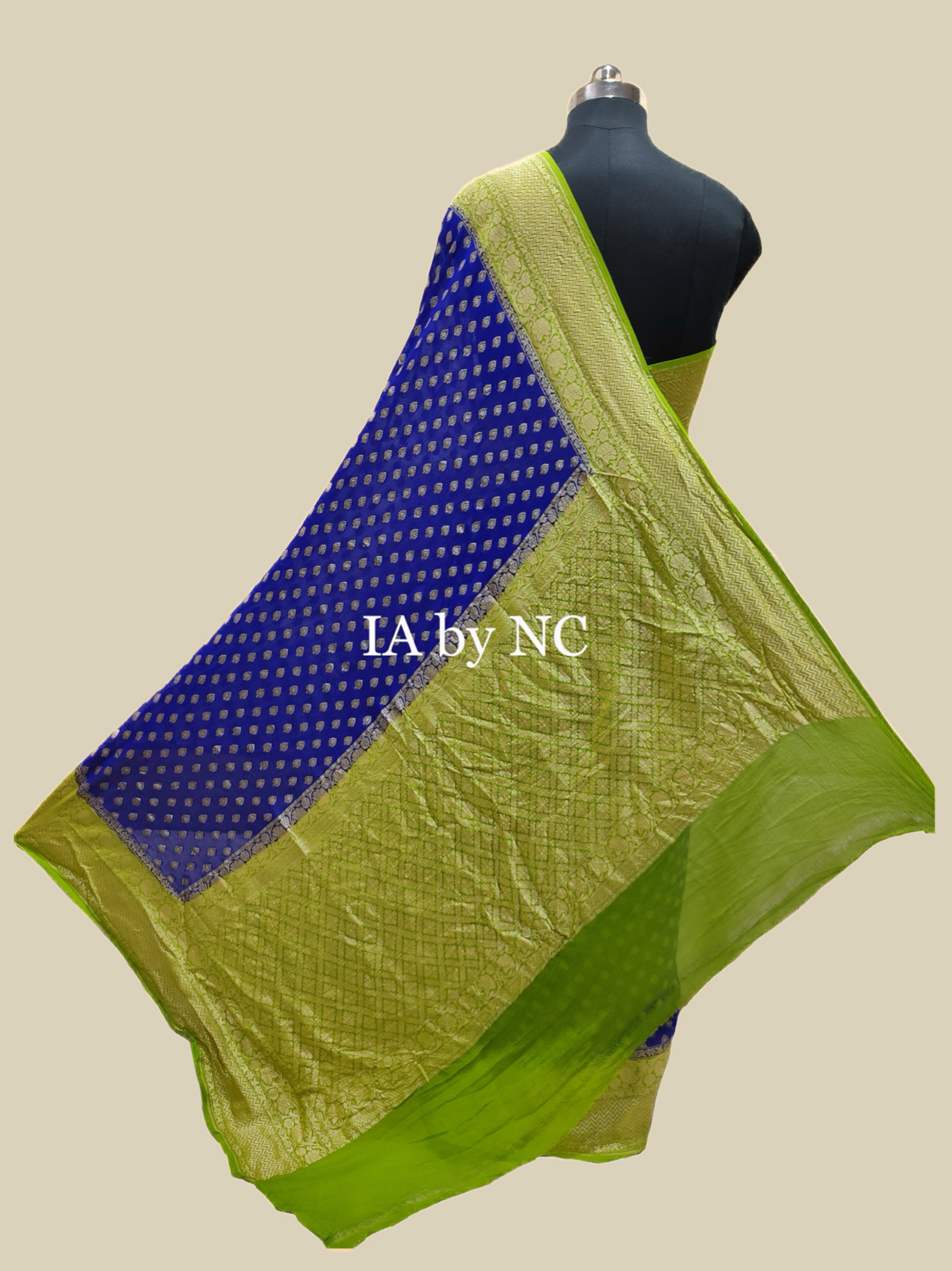 Royal Banarasi Pure Khaddi Georgette Saree