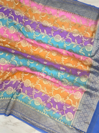 Banarasi Pure Khaddi Georgette Dupatta