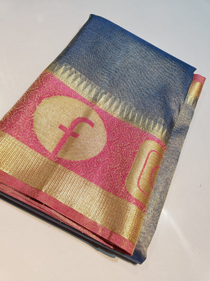 Banarasi Tissue Silk Social Media Saree