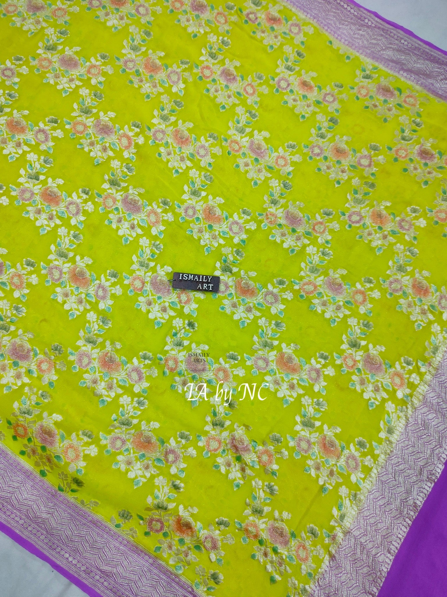 Banarasi Pure Khaddi Georgette Dupatta