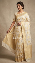 Natural Banarasi Pure Munga Silk Saree