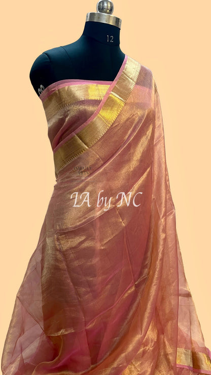 Punch Banarasi Pure Tissue Silk Saree