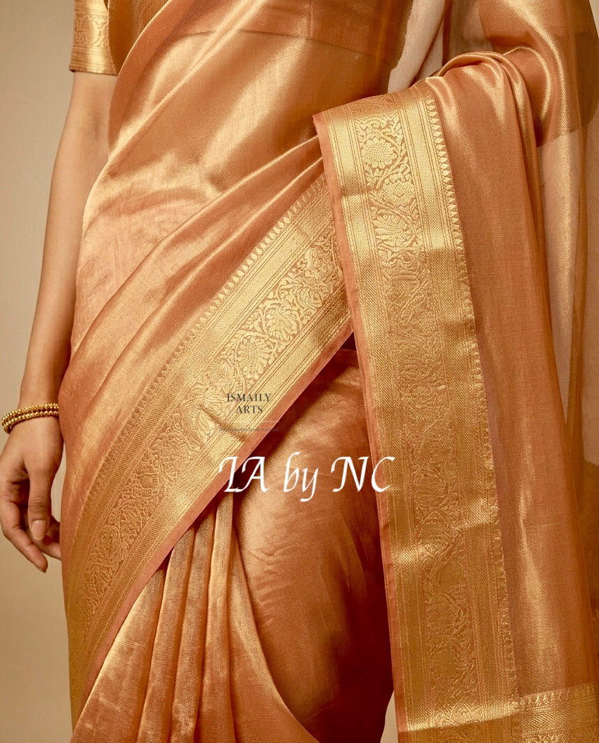 Tiger Banarasi Pure Tissue Silk Saree