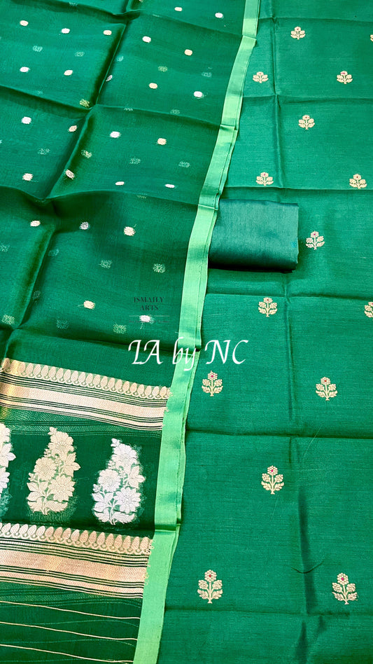 Sacramento Banarasi Pure Munga Silk Dress Materials