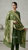 Moss Banarasi Pure Khaddi Georgette Dupatta