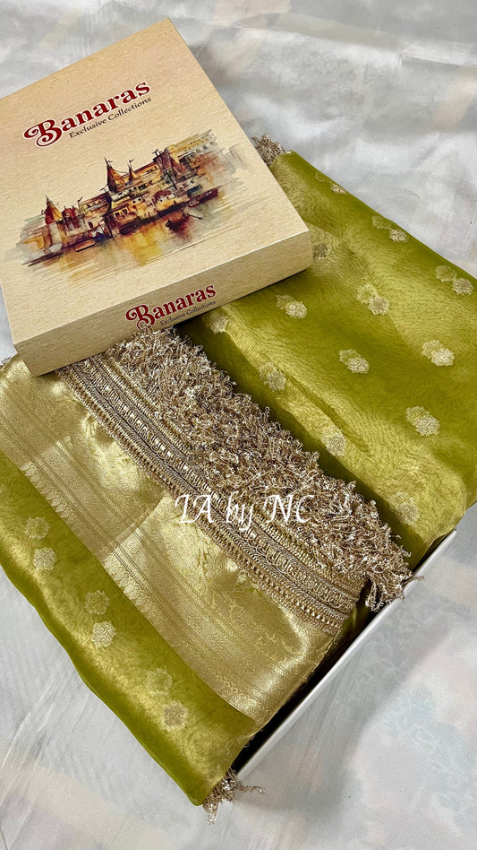Devdas Banarasi Pure Tissue Silk Saree
