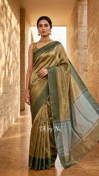 Sacramento Banarasi Pure Tissue Silk Saree