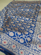 Nita Ambani inspired Royal Banarasi Pure Katan Silk Meenakari Pattu Saree