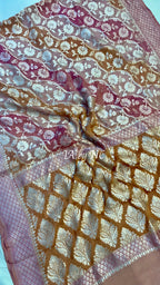Banarasi Pure Khaddi Georgette Saree