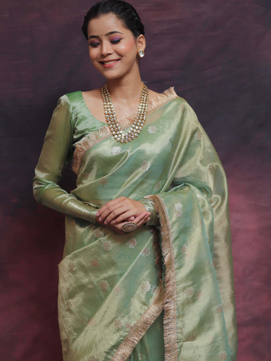Banarasi Blend Tissue Silk Saree