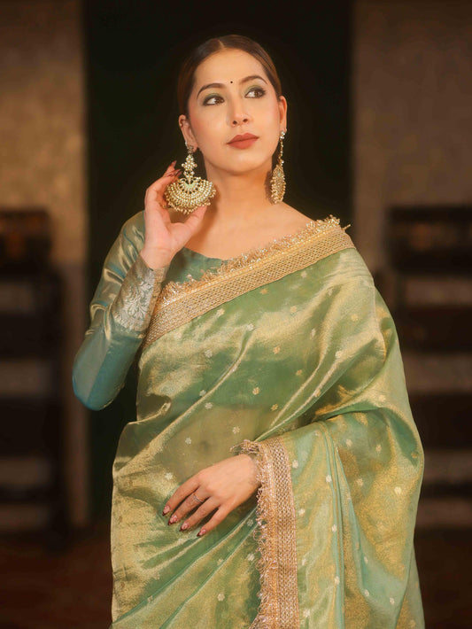 Banarasi Blend Tissue Silk Saree