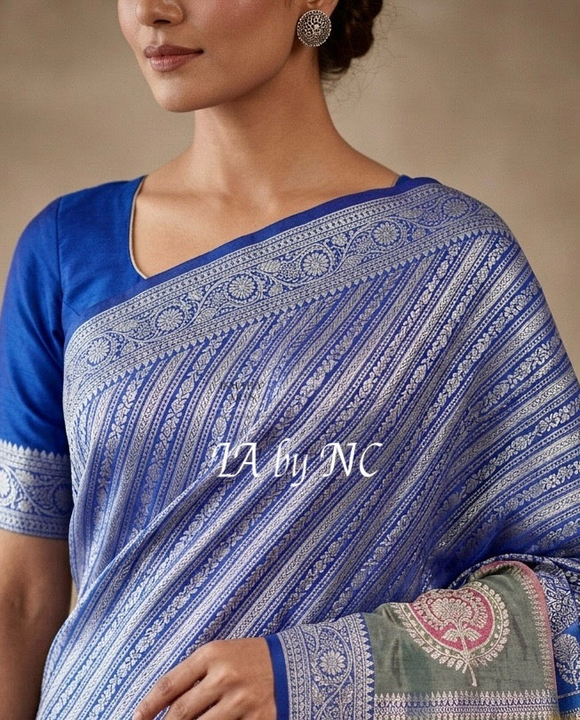 Royal Banarasi Pure Munga Silk Brocade Saree
