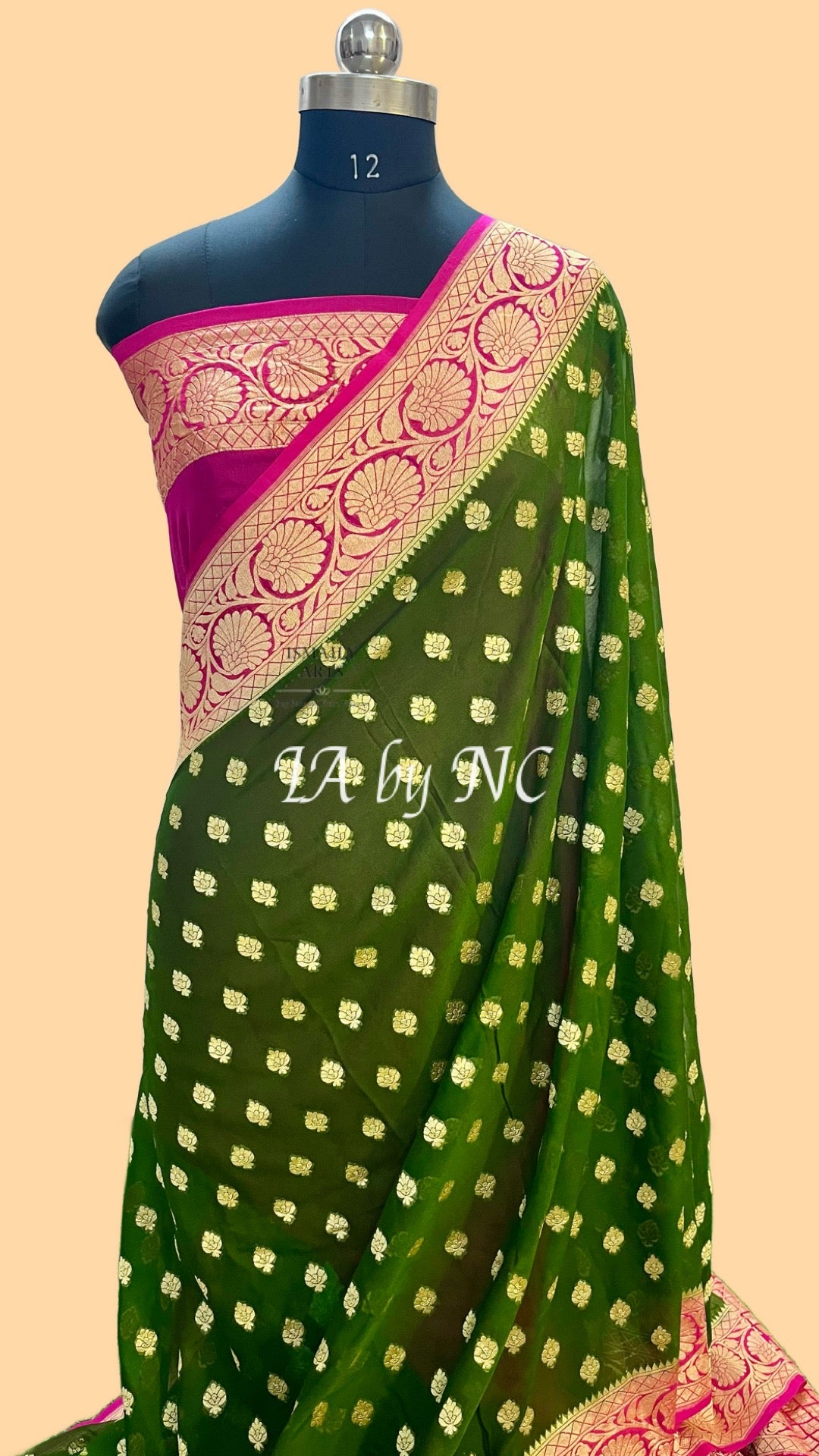 Fern Banarasi Pure Khaddi Georgette Sarees